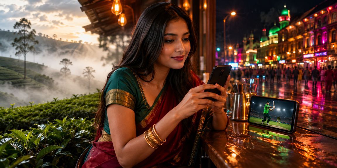 সিলেট অঞ্চলের চা বাগানে ক্রিকেট বেটিং দৃশ্য, খেলোয়াড়েরা টেবিলের চারদিকে